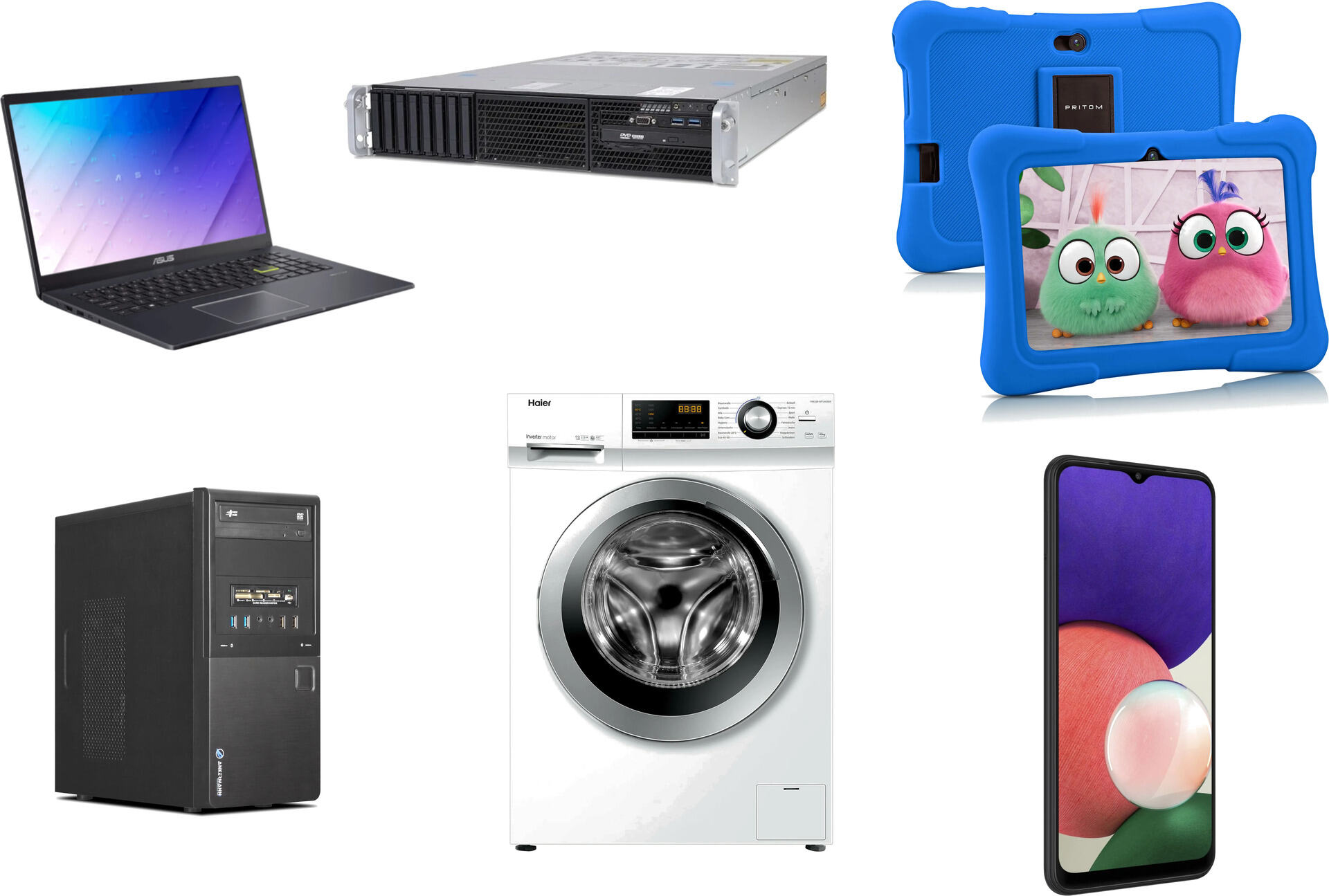 Computer und Geräte mit eingebautem Computer